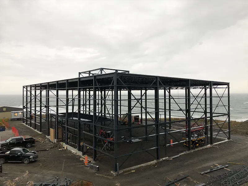 Steel structure Marinard - NadeauSDM